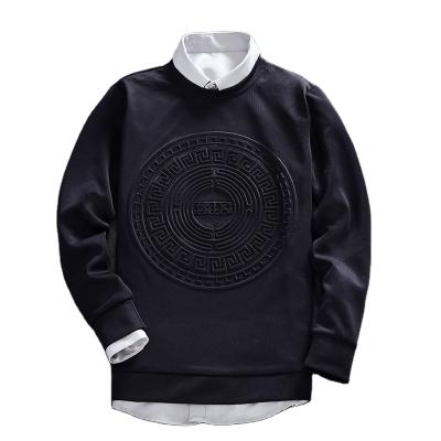 China Anti-wrinkle sleeve hoodie pullover fashionable casual sweatshirt long sets unisex premium hoodies for sale