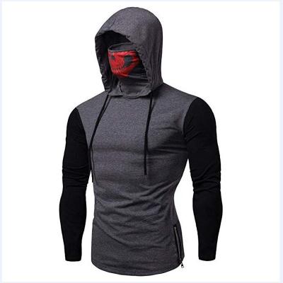 China Wholesale Cheap Anti-wrinkle Skullcandy Ghost Ghost Long Sleeve Plain Hoodies Cropped Top Men Pullover Hoodie for sale