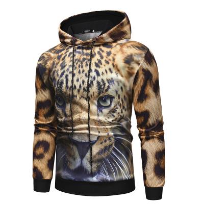 China Anti-wrinkle autumn animal long sleeve hoodie 3D puff print digital printing oversized hoodies for sale