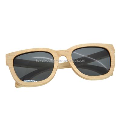 China Fashionable UV400 Anti Beach Sunglasses Polarized Wooden Sunglasses Custom Logo for sale