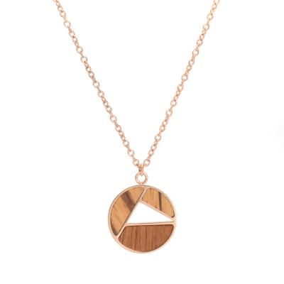 China FASHIONABLE Hot Sale Factory OEM Fashion Accessories Wooden Necklace for sale