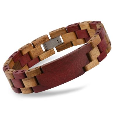 China 2021 TRENDY jewelry bracelet brand design fashion accessories bracelets customized wooden bracelet for sale