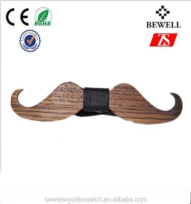 China Wooden bow tie mustache bow tie laser cut wooden mustache fashion accessories for sale