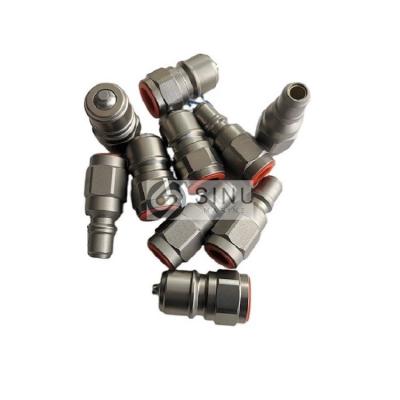 China Stainless Steel Quick Release Coupling For Hydraulic Platform Crane Spare Parts for sale