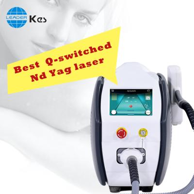 China Q-switched ND yag mesin yang laser ND yag laser tattoo removal machine directly q switch acne treatment from factory for sale