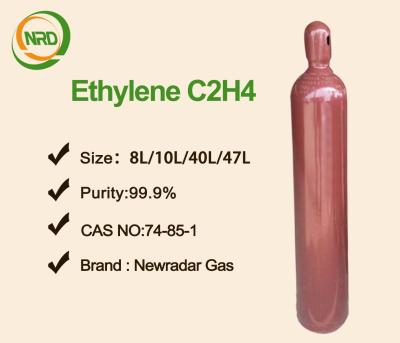 China C2H4  volatile organic compounds 40L Cylinders For Ripening Of Fruit for sale