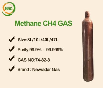 China High Pressure Methane Ch4 Organic Gases For Semi Products , Cas 74-82-8 for sale