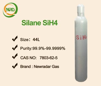 China Silane Gas SiH4 Silicon Hydride Electron Gas Repulsive Odor 1.342 G/Cm3 For Solar for sale