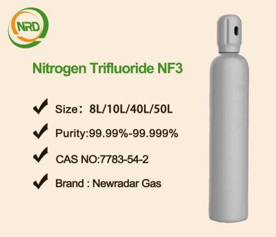 China Nitrogen Trifluoride NF3odorless Tasteless Colorless Gas For Semiconductor , DOT Listed for sale