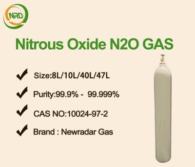 China Purity 99.999% Nitrogen Dioxide Industrial Gasses For Nitrating Agent , Chlorine Like Odor for sale