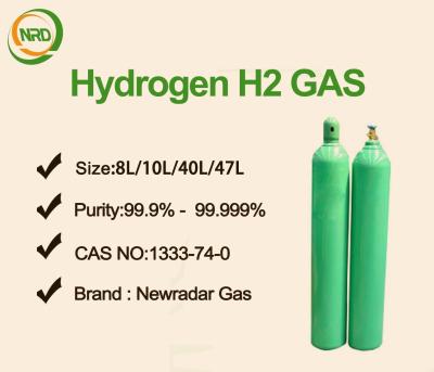 China Non Toxic High Purity Hydrogen H2 Gas / Colourless Odourless Gas for sale