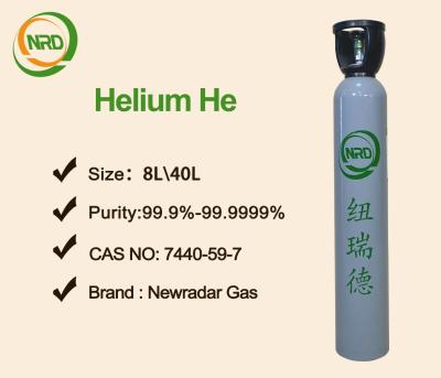 Chine En gros prix du gaz pur de l'hélium 99,999% il à vendre