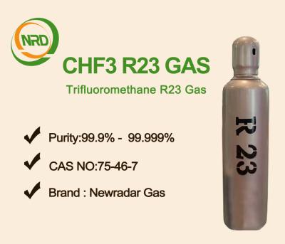 China Practically Odorless Refrigerant Gas High Purity  23 CHF3 for sale