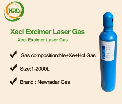 China Excimer Lasers Xecl Hydrogen Monochloride Odorless with CGA679 Valve for sale