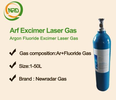 China KrF MIX94F-49-6900 Premix lasergas met cilinder Fluor Krypton helium Neon Te koop