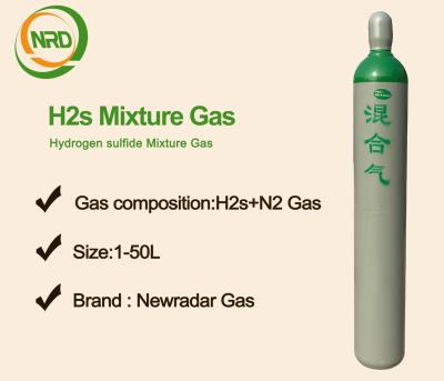 China Hoge Zuiverheidsh2s van de waterstof Industrieel Gassen van Sulfurated het Rioolgas CAS No 7783-06-4 Te koop