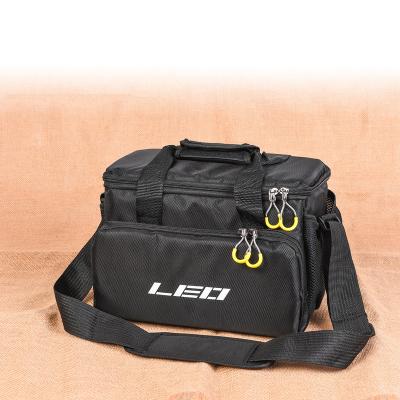 China Bait Spot OEM ODM Lion Loading Diagonal Thickened Fishing Nylon Waterproof Outdoor Multifunctional Fishing Tackle Lure Accessories bag32*23*20cm for sale