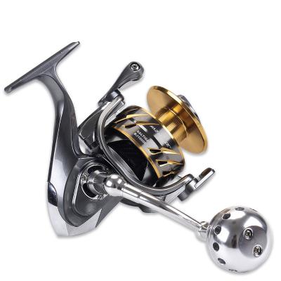 China All Metal CRAZY MOUSE Japan Imported Full Metal Saltwater Boat Fishing Spinning Reel 35 Kg BJ4000/6000/10000 Fishing Reel Brake Power for sale