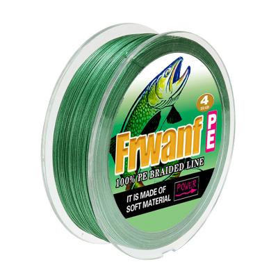 China 2LB-100LB 4 Wires Anti-bite And Abrasion Resistance Braided Wire Braided Line 200m PE Wire Woven Fishing Line 4 Wires for sale