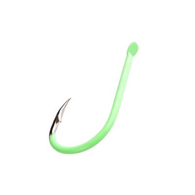 China New high carbon steel Iseney with the giant fluorescent Japanese high carbon giant hooks bulk fluorescent barbed hooks for sale