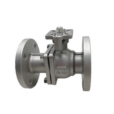 China Stainless Steel Ball Valve Flanged Ends met ISO TOP voor gas Te koop