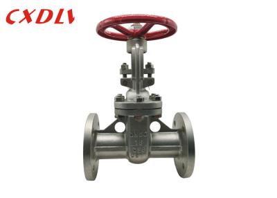 China 150LB Rising Stem Handwheel Gate Valve CF8M Flange Ends ANSI DIN Standard for sale