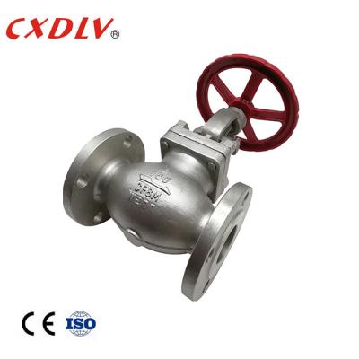 China CF8M RF Flanged ANSI 150LB Spherical Globe Valvel for sale