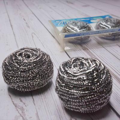 China Sustainable Premium Metal Scrubber Wire Scourer Stainless Steel Wire Scourer For Kitchen for sale