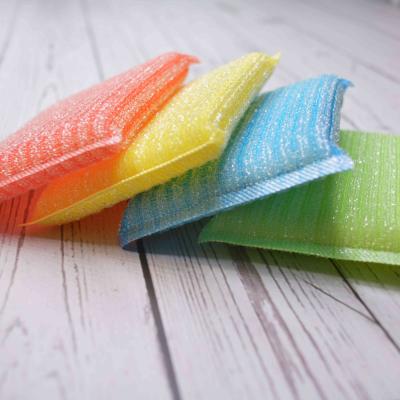 China Eco-Friendly Wholesale Eco-Friendly Cleaning Sponge Pad Dish Cleaning Sponge Pad Eco-Friendly Scrubbing Pads for sale