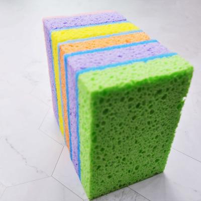 China Viable Wholesale Green Protection Nano Coconut Sisal Sponge Cleaner for sale