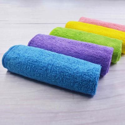 China 30*30cm Viable Microfiber Cloth For Kitchen Cleaning Microfiber Cleaning Cloth Microfiber Cloth To Wipe Washing for sale