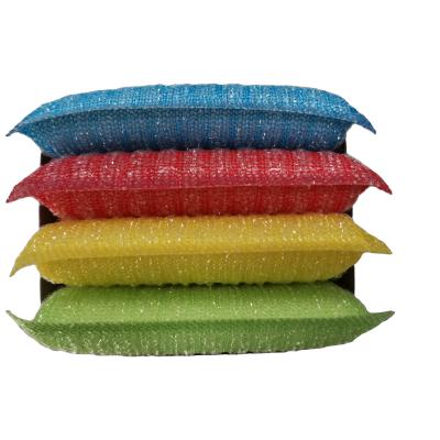 China PET Kitchen Cleaning Sponge 4pcs/paper for sale