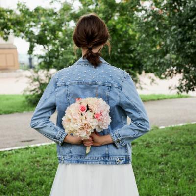 China Wholesale FUNG 6010 QUICK DRY Chinese Fctory Jacket and Jean Denim Bridal Jackets Stock Available for sale