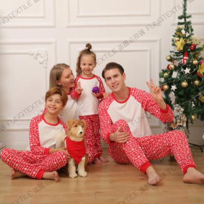 China Running F1002 breathable fung! ! Fast Shipping Cotton Family Christmas Pajamas Christmas Matching Pajamas for sale