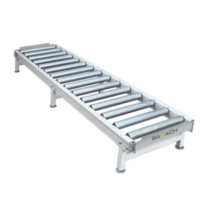 China SAMACH RFQ-100 High Quality Manual Unpowered Unpowered Ground Roller Conveyor Roller for sale