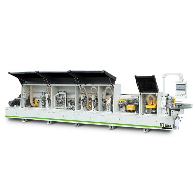 China Furniture Factory SAMACH Woodworking Edgebanding Machine Automatic Corner Trimming Flat Scratch Groove Edgebander for sale