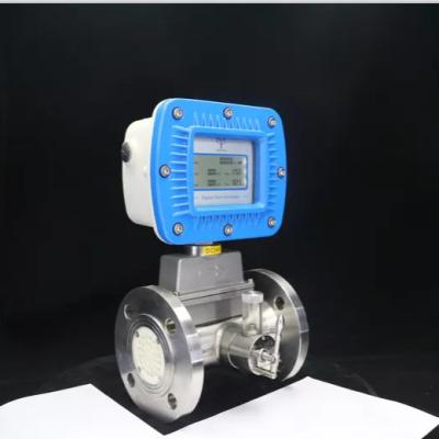 China High Accuracy Aluminum Alloy / Plastic Alloy Water Industry Gas Turbine Flow Meters for sale