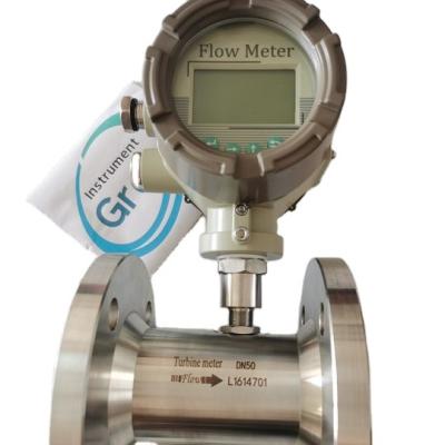 China Liquid Flow Test Great Quality Cooled Water Water Turbine Liquid Flow Meter for sale