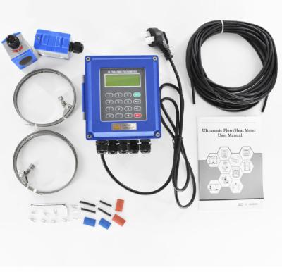 China TUF-2000B Wall Mounted Ultrasonic Testing Water Flow Meters for sale