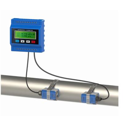 China Carbon Steel TUF-2000M Module Flange On Ultrasonic Flow Meter for sale