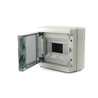 China Convenient Way IP65 Waterproof Plastic Circuit Breaker HB Series 8 Distribution Board Industrial Distribution Box for sale