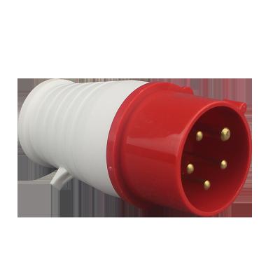 China 16A 5P IP44 Industrial Manufacturer Cheaper Indoor Outdoor Dustproof Waterproof Industrial Socket for sale