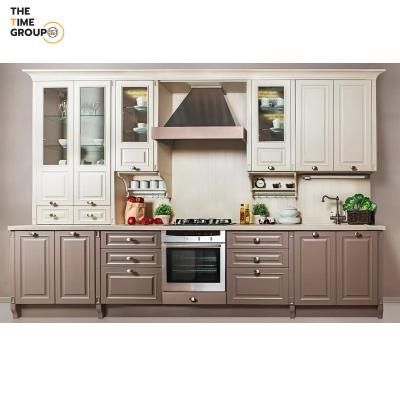 China Environment Friendly Moisture-proof Acrylic Sheet Modular Kitchen Cabinets for sale