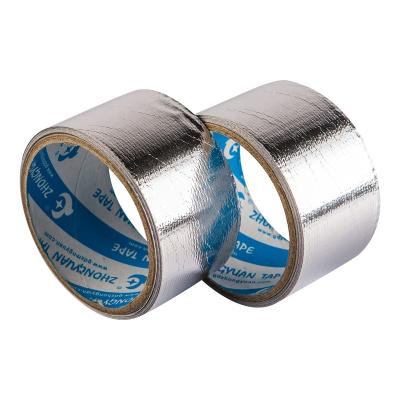 China Waterproof Flame Retardant Glass Cloth Fiberglass Reinforced Mesh Aluminum Foil Adhesive Tape for sale