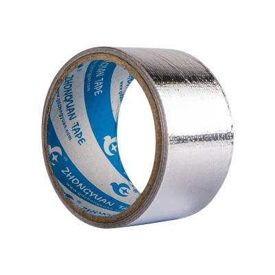 China Free Sample Manufacture Price Fiberglass Aluminum Foil Tape Heat Resistant Waterproof And Heat Resistant Adhesive for sale