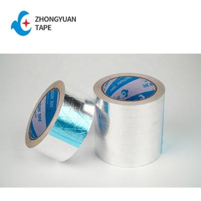 China High Quality Waterproof Aluminum-Glass Cloth Tape Commercial Grade Aluminum Fiberglass Tape for sale