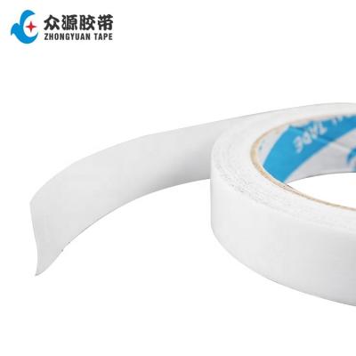 China New Promotion Double Side Waterproof Foam Paper Tape Industrial Strong Adhesive Fabric for sale