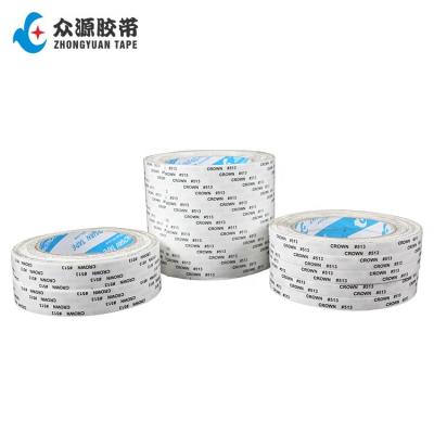 China Factory Direct Sale Use Cardboard Sealing Good Waterproof Adhesive Waterproof Double Sided Paper Tape for sale