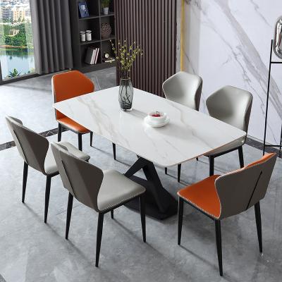 China Modular Free Sample Resonant Table Set Modern Kitchen Home Furniture Dining Table Sets Large Marble Folding Dining Table for sale