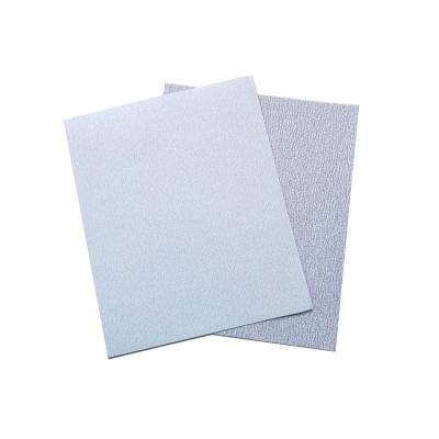 China Factory direct sales polishing coated wooden dry sandpaper use flexible sandpaper white and durable anti aluminum oxide block for sale